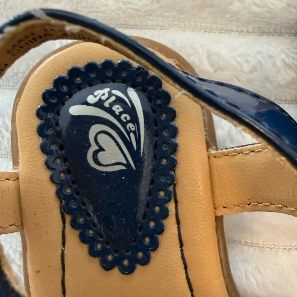Place stylish navy